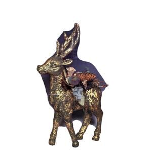 House of Lloyd Christmas Around the World Large Standing Verdigris 16" Reindeer!